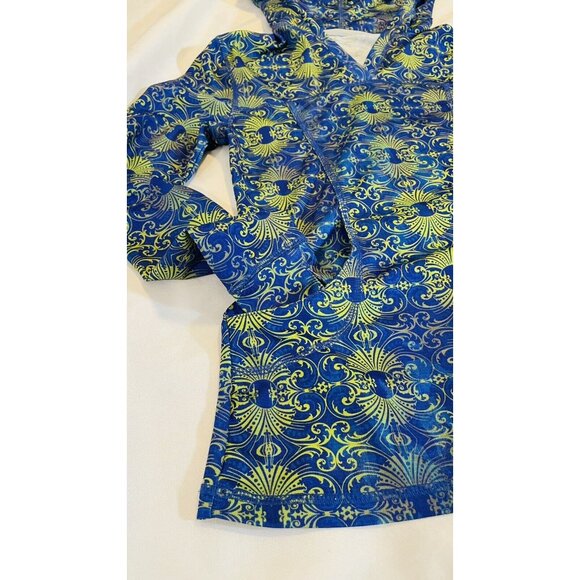 Reel Legends Women XS Athletic Hooded Pullover Blue Pockets Thumbholes Light - Picture 3 of 9